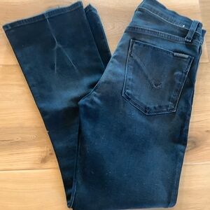 Hudson Cropped High Rise Jeans